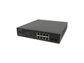 Transition Networks SM8TAT2SA-OZ Smart Managed PoE+ Switch, 8-port Gigabit PoE+, 2-port 100/1000 SFP