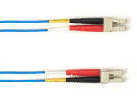 Black Box FOCMRSM-010M-LCLC-BL SM FO Patch Cable Duplx, PVC, Blue, Lclc, 10M