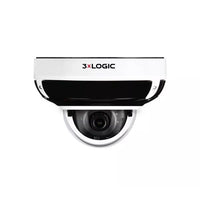 3xLOGIC VX-5M28-MD-IAW-02-X VISIX 5MP Indoor / Outdoor Vandal Proof Mini-Dome Camera with Separate IR Band and True WDR, 2.8mm Fixed Lens, Includes Edge-Based Deep Learning Analytics