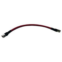 Honeywell BDA BDA-NM-RN4P-03-NM Plenum Male to Male Coaxial Cable Jumper, 10", Red