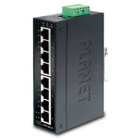 PLANET ISW-801T IP30 Slim 8-Port 10/100TX Industrial Fast Ethernet Switch