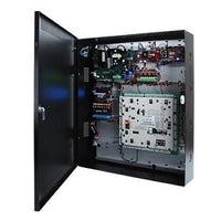 LifeSafety Power FPO150-B100C8D8E4A/T8-A Dual Voltage Access Power System, 8 Lock and 8 Aux Outputs, Managed, Tie Wrap Enclosure, Gray
