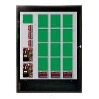 LifeSafety Power FPO250/250-3C83D8PE12M 24-Door Unified Integrated Power System, 24-Lock, 24-Aux, E12M