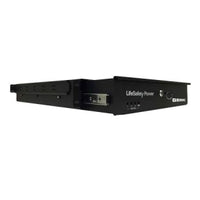 LifeSafety Power RGM150B-D8PZ Gemini 4-Door 150W Integrated Mercury Rackmount Dual Voltage, AUX Outputs
