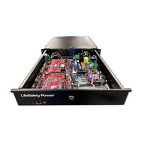 LifeSafety Power RGXM150B-2D8P Gemini Rack Mount Power System, 150W Dual Voltage, 120VAC, 16 Auxiliary Outputs
