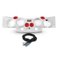 Jeep JK/JKU Overhead Sound Bar System Fits 4 X 8" Speakers (Not included) 4 X Tweeters PRO-TW4L and 2 X Drivers PRO-DRNSC1.5 and Harness Included- White