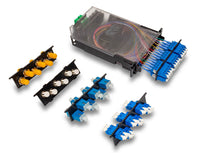 OCC 6112DST Adapter Plate Assembly, Duplex LC Connector, Single-Mode / Multi-Mode