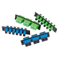 OCC 616SMSC 6-Port Single-Mode Sc Fiber Adapter Plate, Ceramic Sleeve