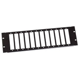 OCC BHP3 BHP Series 18-Port 1RU Universal Fiber Optic Patch Panel, Black
