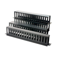 OCC COMB3519 19" Cable Organizer, Single-Sided with Cover, 3.5", 2RU