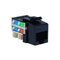 OCC K6A08 Keystone Jack, KMJ, UTP, Cat6A, Orange