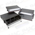 OCC RTC2U-HD8APB Fiber Enclosure, Rack Mount, HD 2RU, (8) Adapter Plates, Black