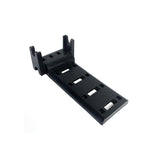 OCC RTC4U-12APBL RTC1U-HD4APBL 1RU Fiber Termination Enclosure, 4 Adapter Panels, Black