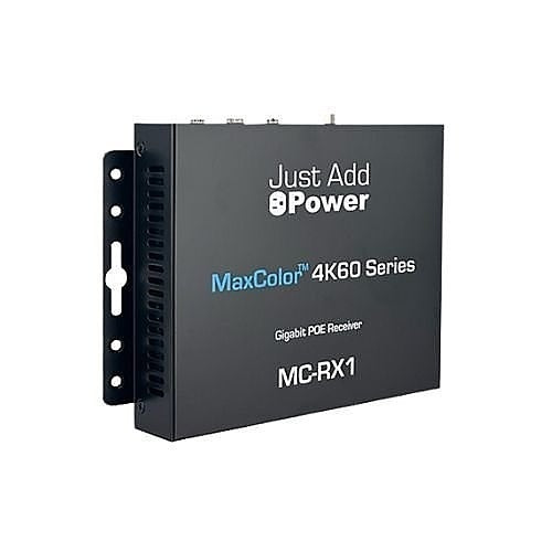 Just Add Power MC-RX1 Series 4:4:4 MaxColor 4K Receiver, 36-Bit Color in and Out