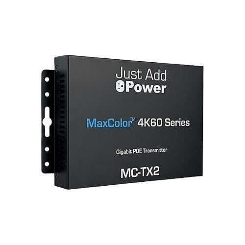 Just Add Power MC-TX2 Series MaxColor 4K Transmitter with Audio Return Channel and Fiber Port Connection Support