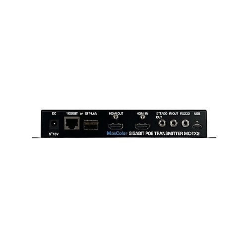 Just Add Power MC-TX2 Series MaxColor 4K Transmitter with Audio Return Channel and Fiber Port Connection Support