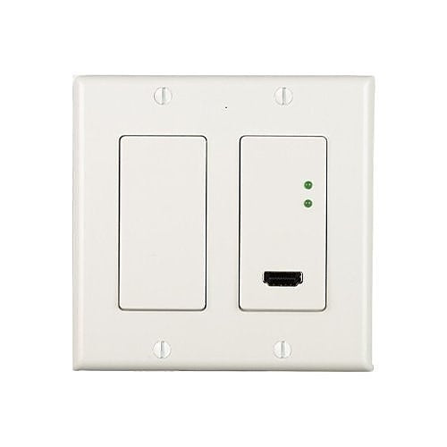 Just Add Power VBS-HDIP-707WP2 3G Ultra Series 2-Gang Thin Wall Plate Transmitter, 10W PoE