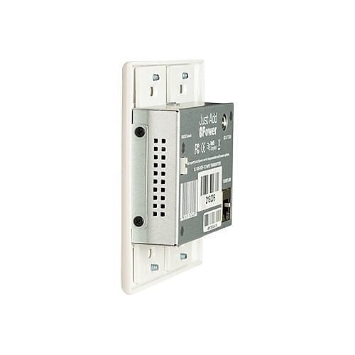 Just Add Power VBS-HDIP-707WP2 3G Ultra Series 2-Gang Thin Wall Plate Transmitter, 10W PoE
