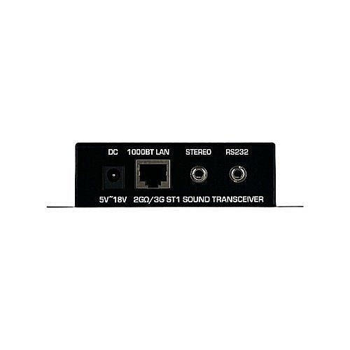 Just Add Power VBS-HDIP-ST1 3G Ultra Series Stereo Gigabit PoE Sound Transceiver, 10W PoE