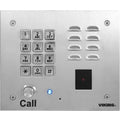 Viking K-1770-IP-EWP VoIP Brushed Stainless-Steel Handsfree Entry Phone System with Proximity Reader and Enhanced Weather Protection