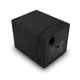 Klipsch R-121SW-BL Reference Series Subwoofer with Low Pass Crossover and Phase Control, LINE/LFE Inputs, 28Hz-120Hz, Black
