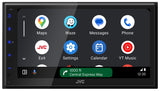 JVC KW-M590BT 6.8" Digital Media Receiver with Apple CarPlay & Android Auto