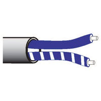 Lutron C-PCBL-216-CL-1 EcoSystem Two Conductor Link Cable; 16AWG Solid Copper; Plenum Rated