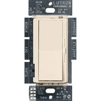 Lutron DVCL-153P-LA Diva LED+ Dimmer Switch; 150W LED; Single Pole / 3-Way; No Neutral Required; 120V; Light Almond