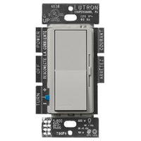 Lutron DVSCCL-153P-PB Diva LED+ Dimmer Switch; 150W LED; Single Pole / 3-Way; No Neutral Required; 120V; Pebble