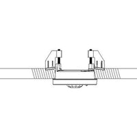Lutron L-CRMK-WH Radio Powr Savr Recess-Mounting Bracket for Radio Powr Savr Occupancy / Vacancy Ceiling Sensor (Sold Separately); White