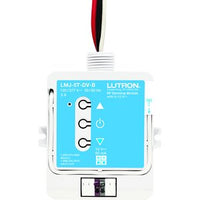 Lutron LMJ-5T-DV-B RF 0-10V Dimming Module Control; 5A Switching; 60mA 0-10V Dimming; 120 / 277V