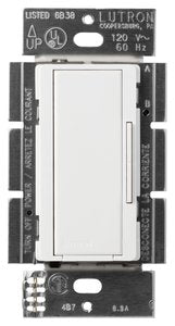 Lutron MA-R-WH Maestro Companion Dimmer Switch; Multi-Location Dimmer for Maestro Dimmers / Timers / Sensors; Not For Stand-Alone Use; White