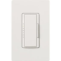 Lutron MRF2S-6CL-WH Vive Maestro Wireless LED+ Dimmer; 150W LED; Single Pole / Multi-Location; No Neutral Required; 120V; White