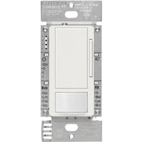 Lutron MS-Z101-WH Maestro 0-10V Motion Sensor / Dimmer Switch; 8A; Neutral Optional; 120-277V; Single Pole / Multi-Location; White