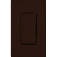 Lutron RD-RD-BR Maestro Companion Dimmer Switch for RA3 / RA2 Select; Multi-Location Remote Dimmer; 120V; Not For Stand-Alone Use; Brown