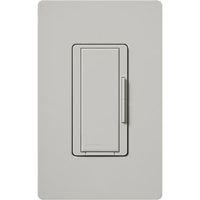 Lutron RD-RD-PD Maestro Companion Dimmer Switch for RA3 / RA2 Select; Multi-Location Remote Dimmer; 120V; Not For Stand-Alone Use; Palladium