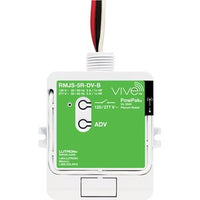 Lutron RMJS-5R-DV-B Vive PowPak Relay Module with Softswitch; 5A General Purpose; 120 / 277V
