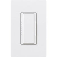 Lutron RRD-10D-WH Maestro RF Dimmer for RA2 Select / RA3 Systems; 1000W Inc / Hal; 800W MLV; Single Pole / Multi-Location; 120V; White
