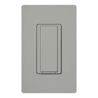 Lutron RRD-8ANS-GR Maestro RF Switch; Works with RA2Select / RA3; 8A Light / 5.8A Motor; Single Pole / Multi-Location; Neutral Required; 120V; Gray