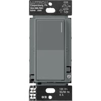 Lutron RRST-8ANS-SL Sunnata RF Neutral Switch for RA3 Systems 8A Single Pole Multi-Location Neutral Required 120V Slate