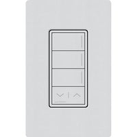 Lutron RRST-W3RL-MI Sunnata RF 3-Button Raise / Lower Wall Keypad for RA3 Systems; Neutral Required; 120-277V; Mist