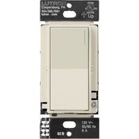 Lutron RRST-8ANS-PM Sunnata RF Neutral Switch for RA3 Systems; 8A; Single Pole / Multi-Location; Neutral Required; 120V; Pumice