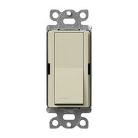 Lutron SC-1PS-CY Claro Single Pole; On / Off Rocker Switch; 15A; Satin Finish; Clay