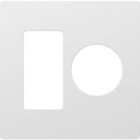 Lutron SC-XN-SW Claro Josh.ai Ready Wall Plate; SC-XN-WH; White