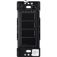 Lutron RRST-HN3RL-BL Sunnata RF 3-Button with Raise / Lower Hybrid Keypad for RA3 Systems; 150W LED; Neutral Required; Single Pole; 120V; Black