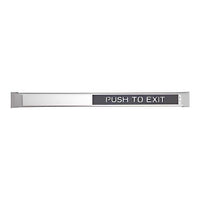 Locknetics 692-36-628-RD-RHR Smart Bar for Aluminum, Metal and Wood