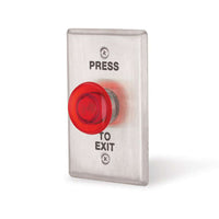Locknetics IPB-300 LED Round Push Button, 2-Lens
