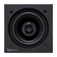 TruAudio LFS 4" high output square in-ceiling speakers. (square)