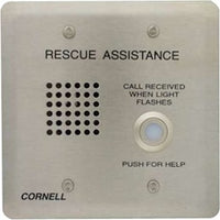 Cornell 4201BV Emergency Station, with Speaker on Gang, Vandal Resistant and Water Resistant