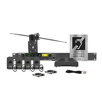 Listen Technologies LS-58 16-Piece iDSP Advanced Level III Stationary RF System, 72 MHz